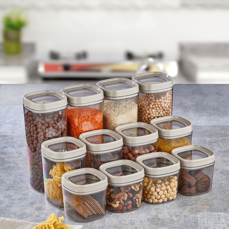 Mugiss Bonny Erzak Saklama Kabı 3lü Set 1,8Lt 1Lt 600Ml M-ESK-1001