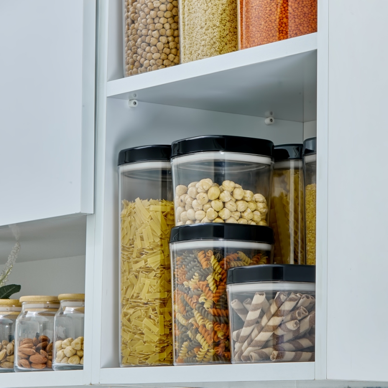 Mugiss Bonny Erzak Saklama Kabı 3lü Set 1,8Lt 1Lt 600Ml M-ESK-1001