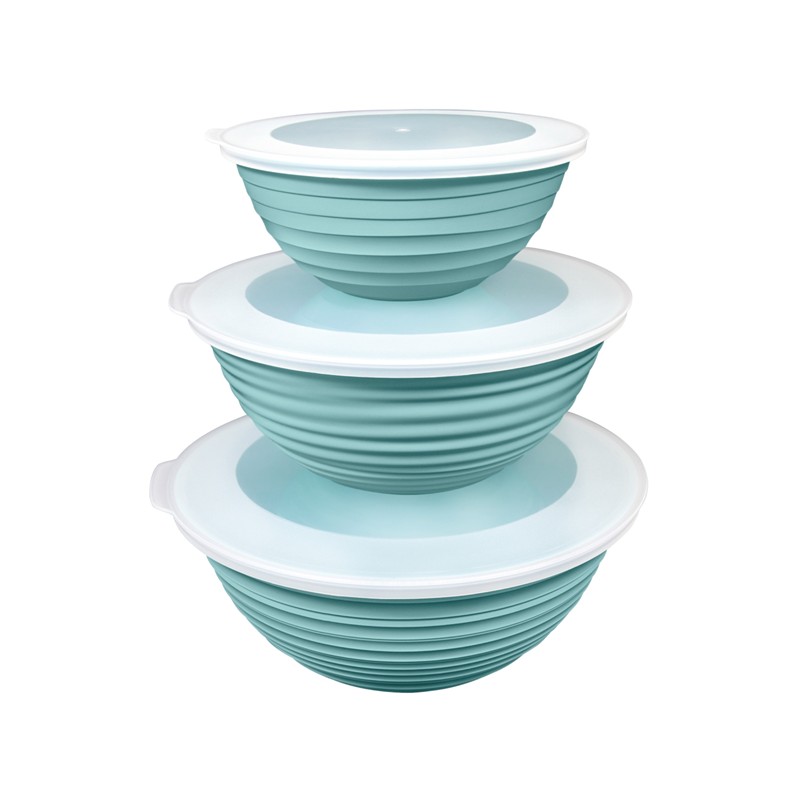 Mugiss Galaksi Desenli Kapaklı Kase 3Lü Set 3Lt 2Lt 1Lt M-KAG-3001