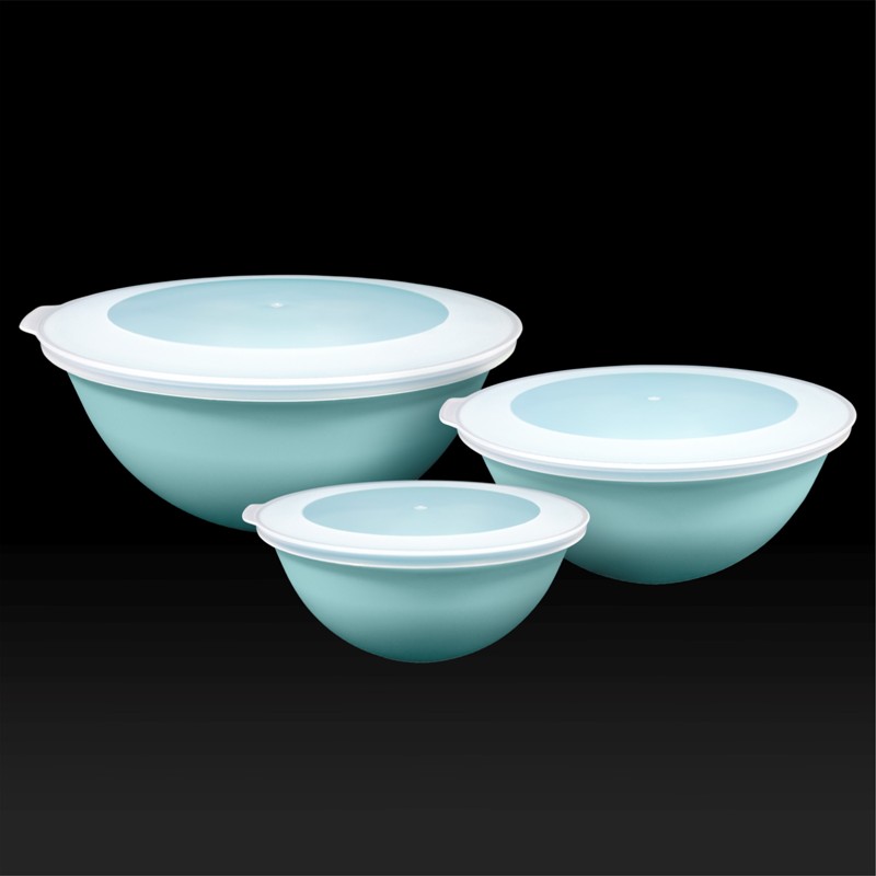 Mugiss Lunar Kapaklı Kase 3Lü Set 3Lt 2Lt 1Lt M-KAL-3001