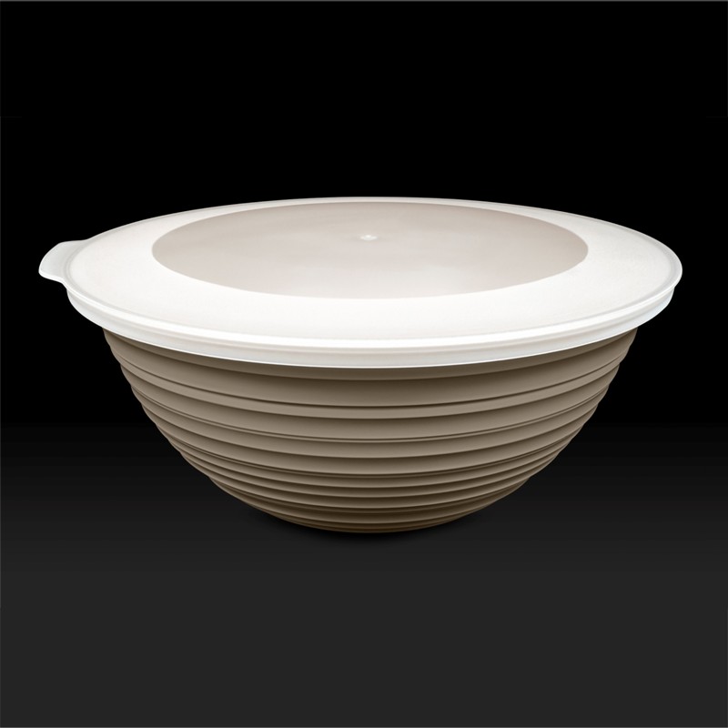 Mugiss Satürn Desenli Kapaklı Kase 3 Lt M-KAS-1001