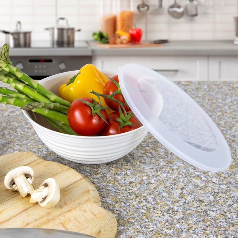 Mugiss Uranüs Desenli Kapaklı Kase 2 Lt M-KAU-1001