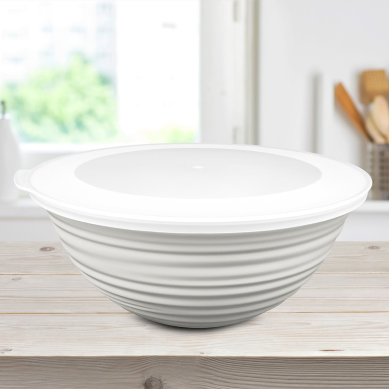 Mugiss Uranüs Desenli Kapaklı Kase 2 Lt M-KAU-1001