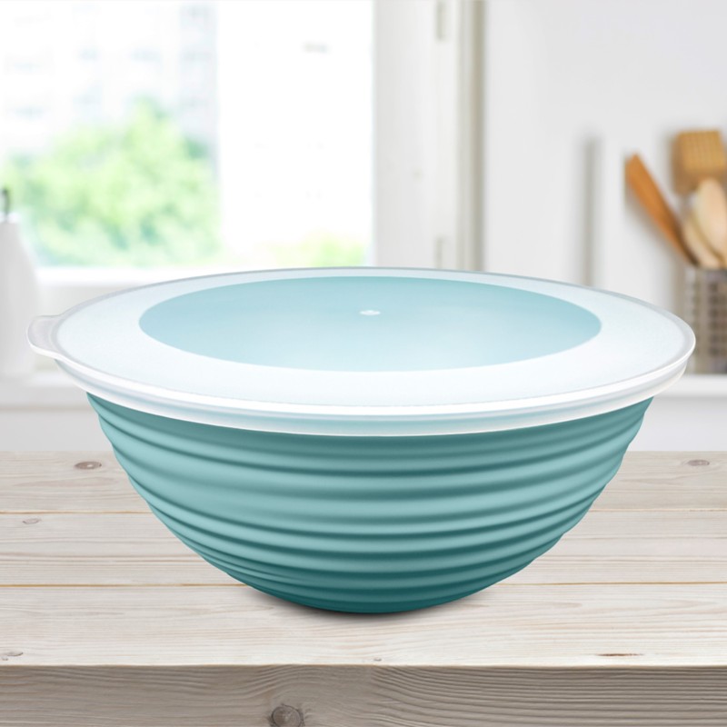 Mugiss Uranüs Desenli Kapaklı Kase 2 Lt M-KAU-1001